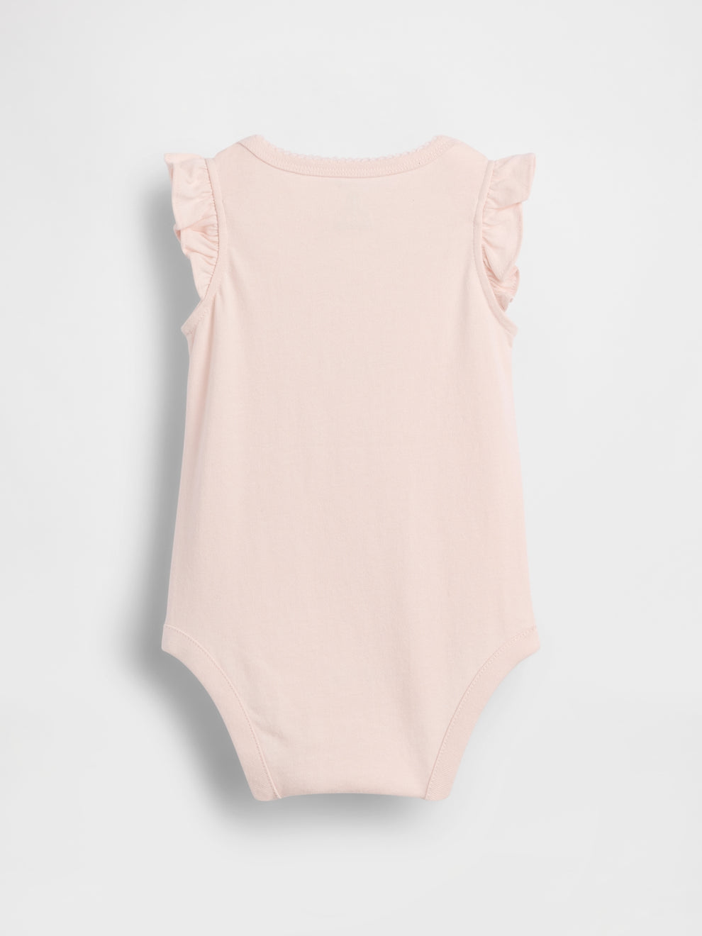 Gap Baby Organic Cotton Graphic Bodysuit in Barely Pink, back view