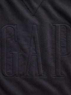 VintageSoft Terry Oversized Logo Sweatshirt - moonless night
