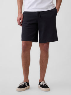 VintageSoft Terry Relaxed Logo Sweat Shorts - moonless night