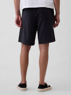 VintageSoft Terry Relaxed Logo Sweat Shorts - moonless night