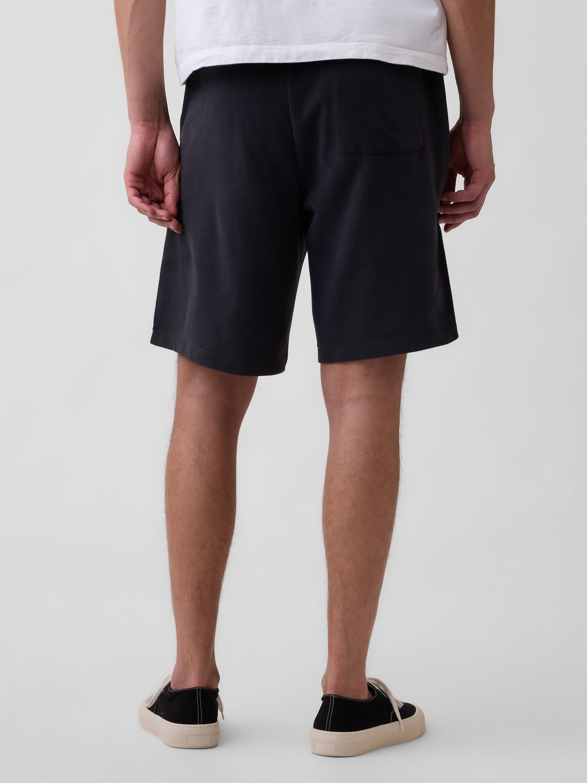 VintageSoft Terry Relaxed Logo Sweat Shorts - moonless night