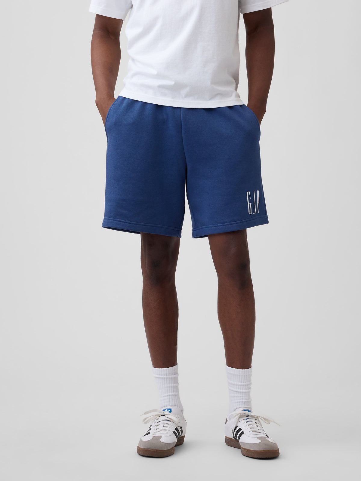 Relaxed Gap Logo Pull-On Shorts - Blue shade