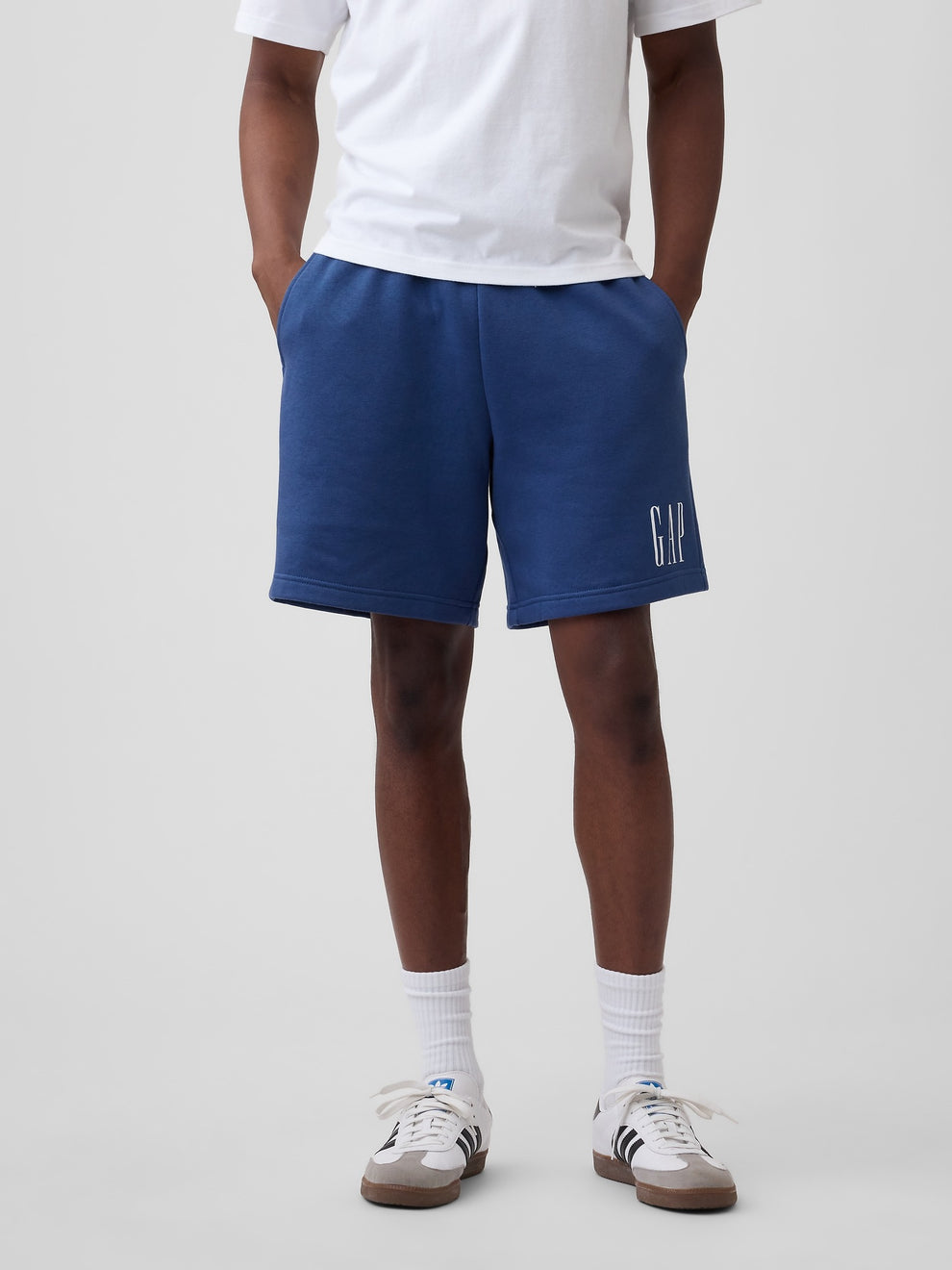Relaxed Gap Logo Pull-On Shorts - Blue shade