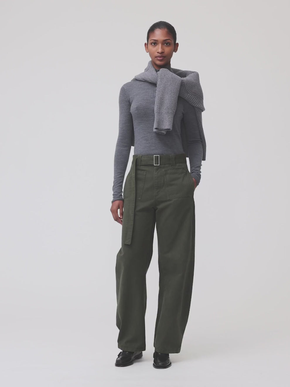 Gap × Victoria Beckham High Rise Utility Pants | GAP Australia